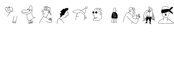MouseToonsTwo Font OTHER CHARS