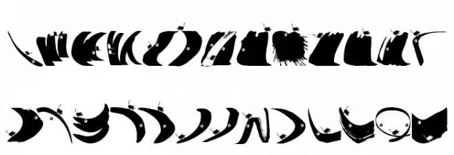 MouseTraps フォント 小文字