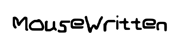 MouseWritten Font