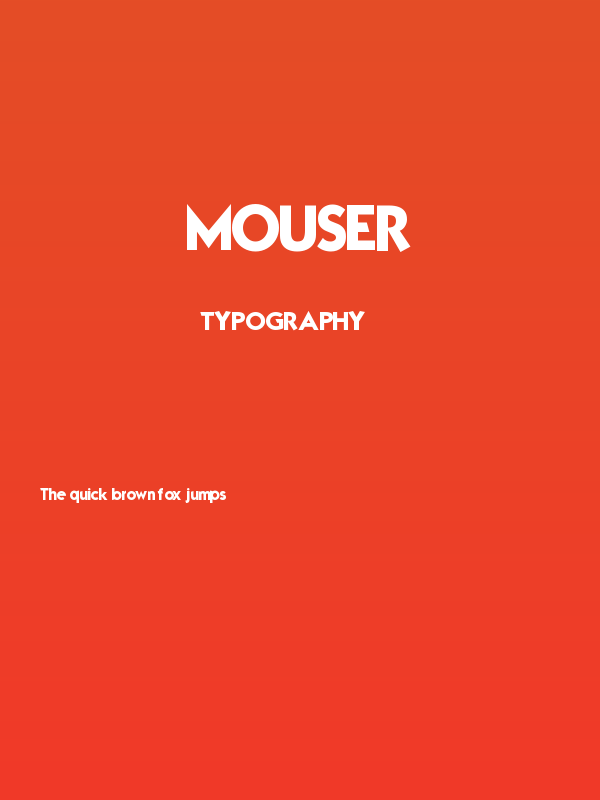 Mouser Poster