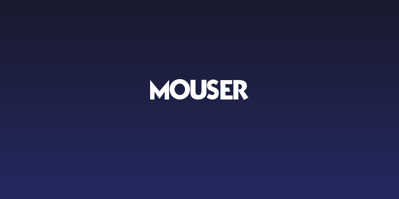 Mouser Social Header
