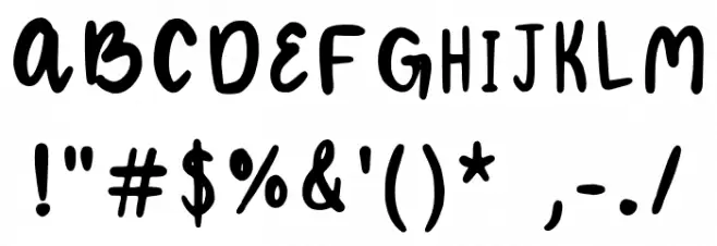 Mousey Regular Polices AUTRES CHARS