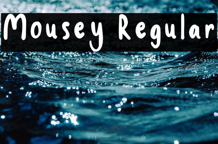 Mousey Regular Example 3