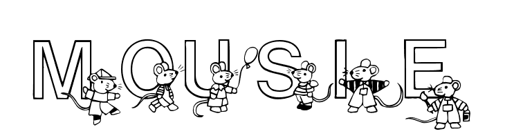 Mousie  免费字体下载