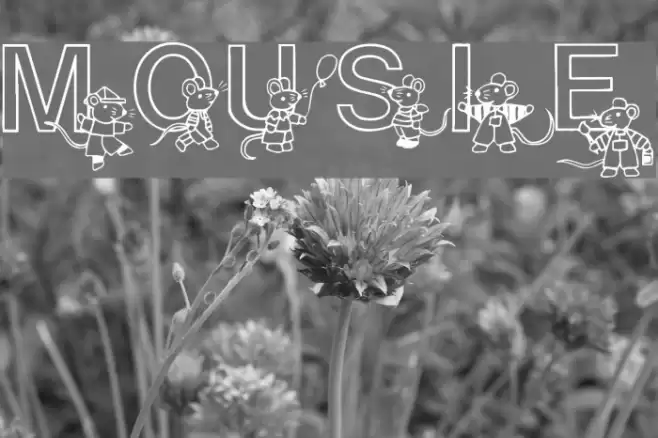 Mousie Font examples