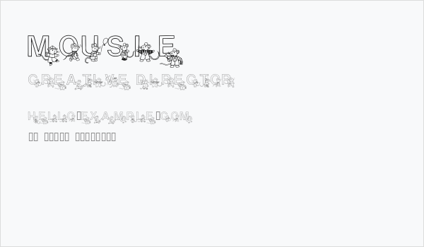 Mousie Business Card