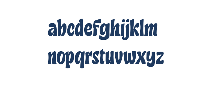 Moustache Choubidou Lowercase