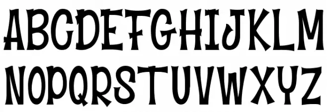 Moustache Club 2 Шрифта ВЕРХНИЙ