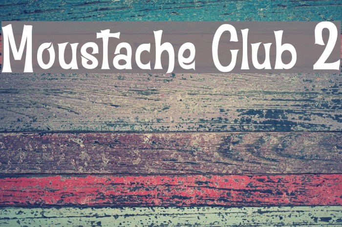 Moustache Club 2 Example 1