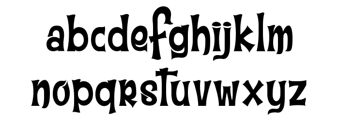 Moustache Club 2 Font LOWERCASE