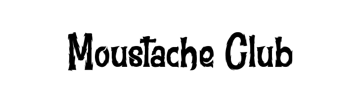 Moustache Club  Descarca Fonturi Gratis