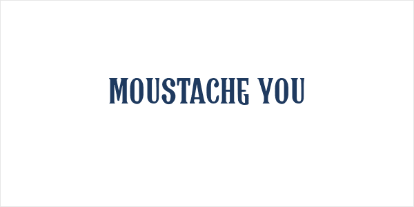 Moustache You Logo