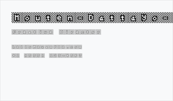 Mouten-Dattayo-Soitsu-Wa Business Card