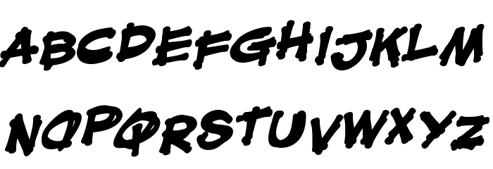 Mouth Breather BB Bold Font LOWERCASE