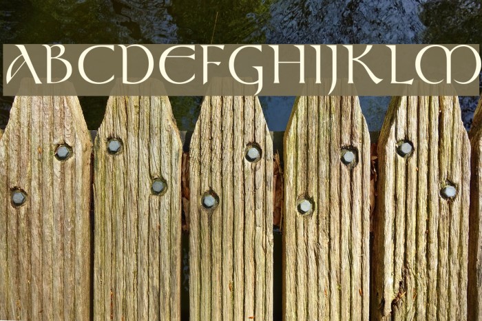 Mouth Font examples