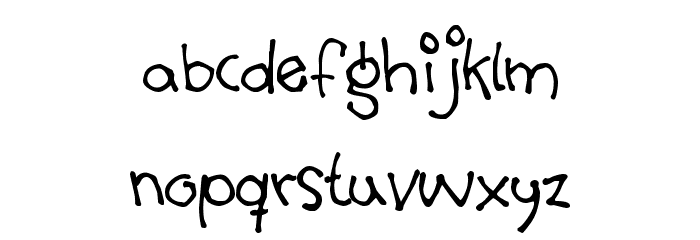 Mouthful of beer Font LOWERCASE