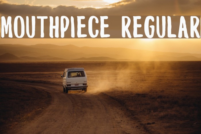 Mouthpiece Regular Font examples