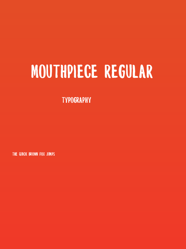 Mouthpiece Regular Poster