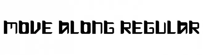 Move Along Regular  Fuentes Gratis Descargar