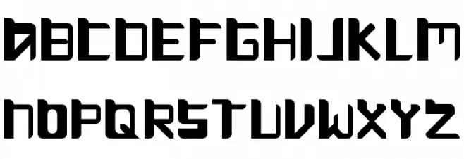 Move Along Regular 字体 大写