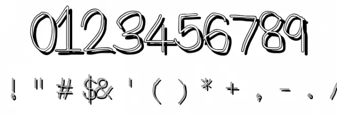 Move It Font OTHER CHARS