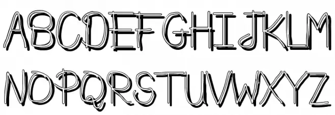 Move It Schriftart Groß