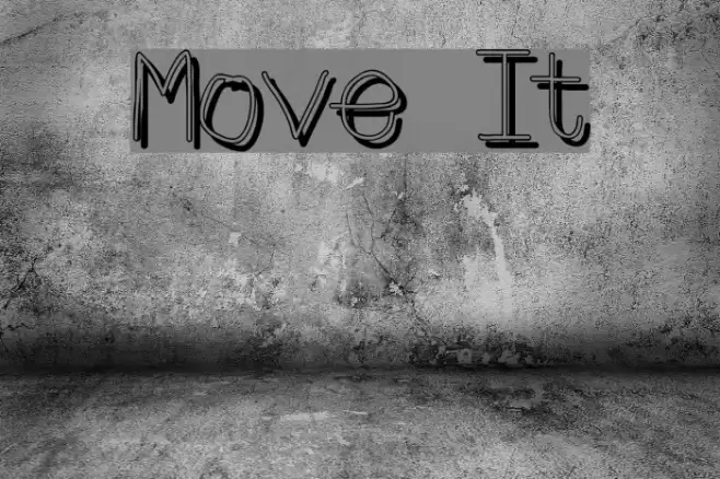 Move It Font examples