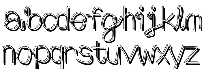 Move It Font LOWERCASE