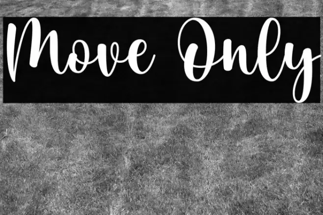 Move Only Font examples