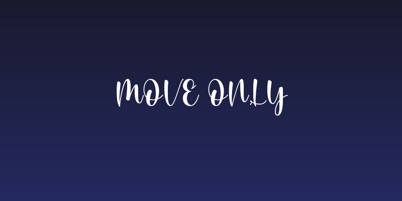 Move Only Social Header