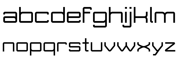 Move-X Font LOWERCASE