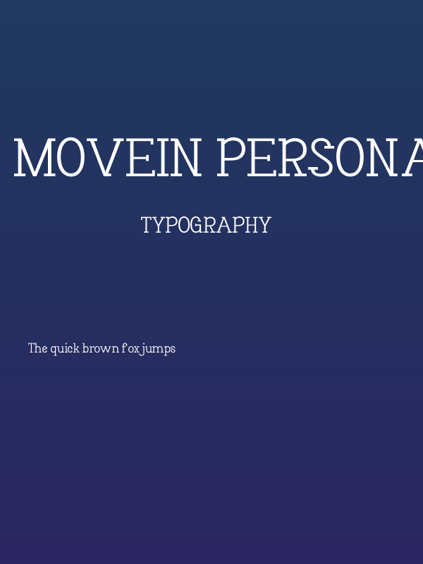 Movein PERSONAL USE ONLY! Poster