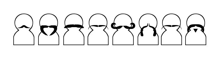 Movember  Frei Schriftart Herunterladen