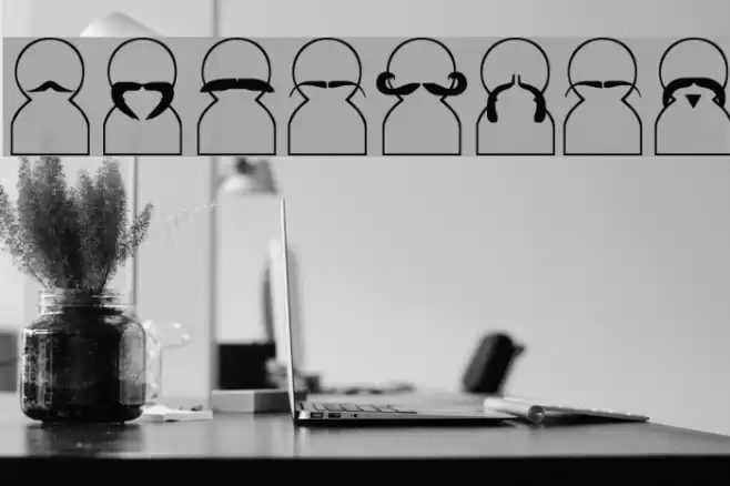 Movember خط examples