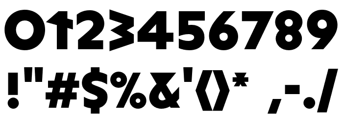 Movement Direct Black Font OTHER CHARS