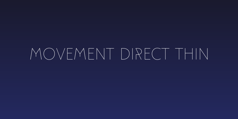 Movement Direct Thin Social Header