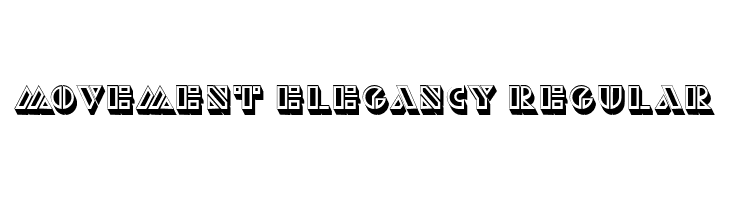 Movement Elegancy Regular  Frei Schriftart Herunterladen