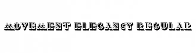 Movement Elegancy Regular  Frei Schriftart Herunterladen