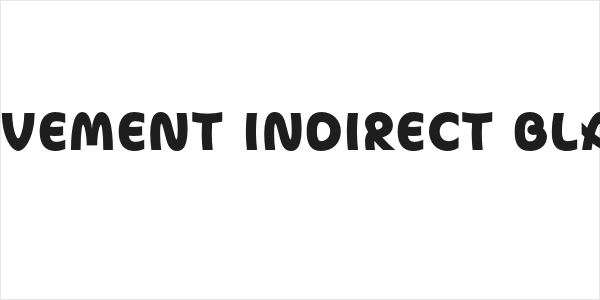 Movement Indirect Black Logo