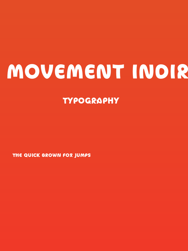 Movement Indirect Black Poster