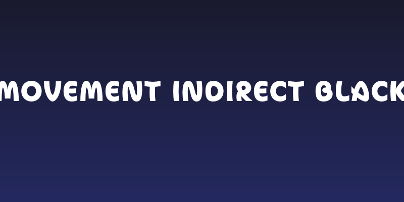 Movement Indirect Black Social Header