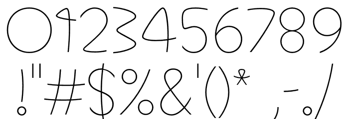 Movement Indirect Thin Font OTHER CHARS