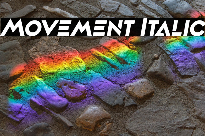 Movement Italic Example 3