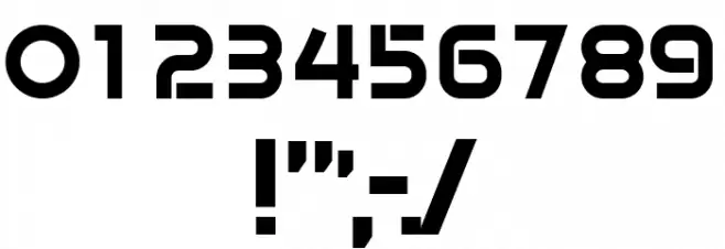 Movement Regular Font OTHER CHARS