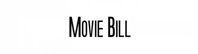 Movie Bill  Скачать бесплатные шрифты