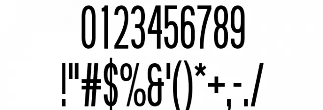 Movie Bill Font OTHER CHARS