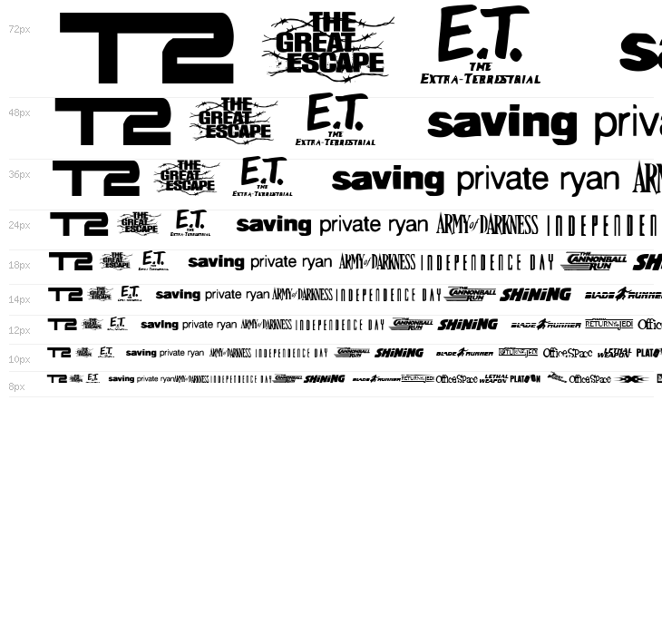 Movie Gallery Waterfall