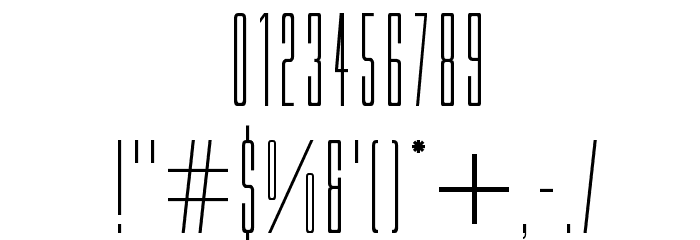 Movie Letters Font OTHER CHARS
