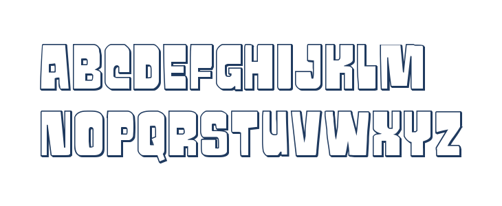 Movie Monster 3D Lowercase