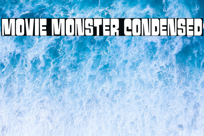 Movie Monster Condensed Example 3